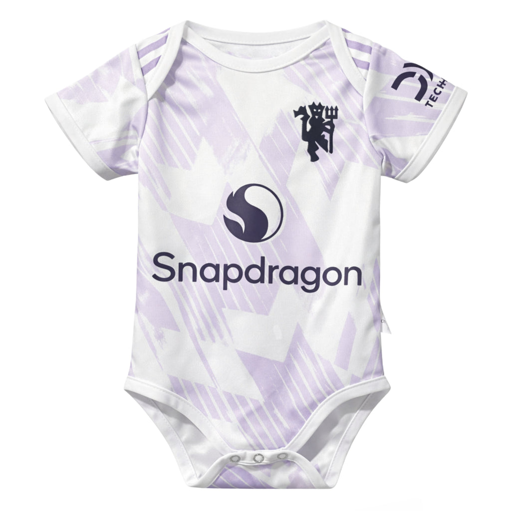 Manchester United Away Baby Suit