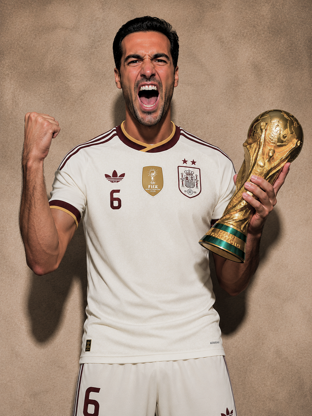 Spain World Champions Away