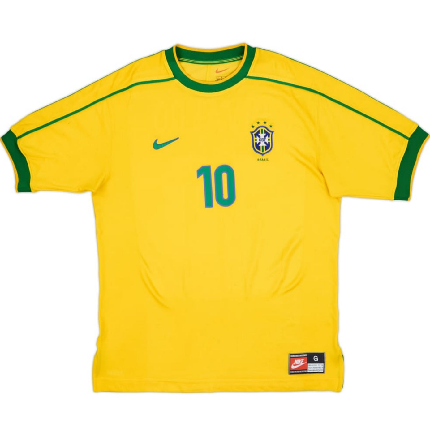 Brazil 1998 Retro Home Kit